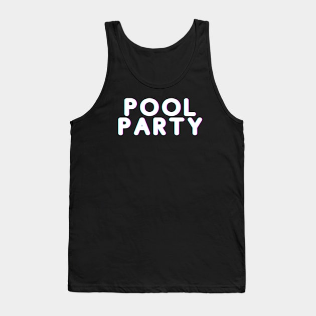 Fun summer pool party Tank Top by Mia